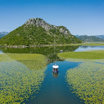 Bådtur på Skadarsøen i  Montenegro