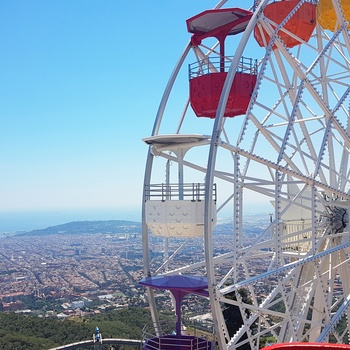 Pariserhjulet i Tibidabo Forlystelsespark, Barcelona