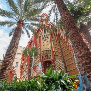 Casa Vicens af arkitekten Antoni Gaudi, Barcelona