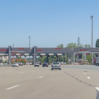 Betalingsanlæg til motorvej i Frankrig