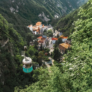 Kabelbane og Borjomi i Georgien