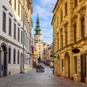 Den gamle bydel i Bratislava, Slovakiet