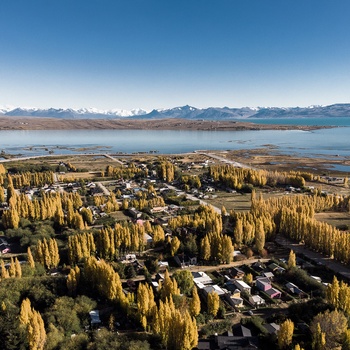 Byen El Calafate ved Argentino-søen - Patagonien i Argentina