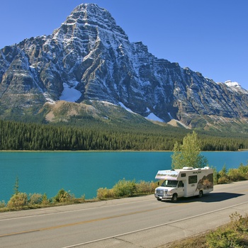 Cruise America autocamper i Alberta - det vestlige Canada