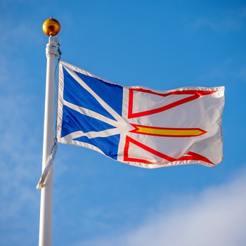 Flaget i provinsen Newfoundland, Canada