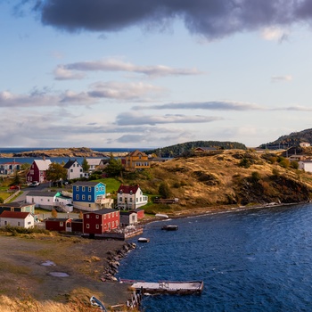Kystbyen Trinity på Newfoundland i Canada
