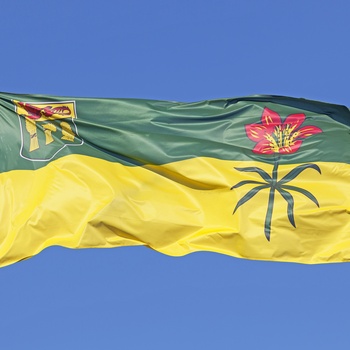 Flaget i Saskatchewan - Canada