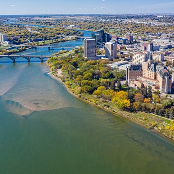 Saskatoon i Saskatchewan provinsen - canada