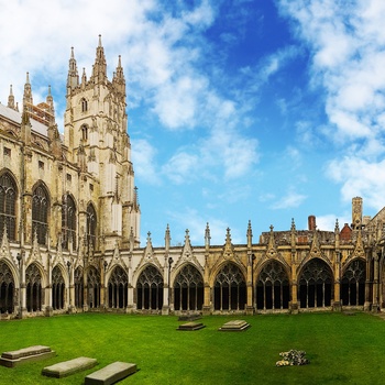 Katedralhaven i Canterbury, England