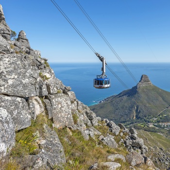 Kabelbane fra Cape Town til Table Mountain, Sydafrika