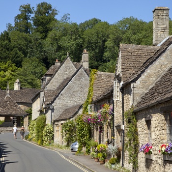 Castle Combe, Cotswolds, Wiltshire, UK