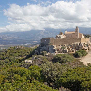 Chapelle Notre-Dame-de-la-Serra de Calvi på Korsika - Frankrig