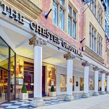 Chester - hotellet the Chester Grovenor set udefra