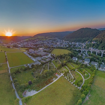 Udsigt til Willingen i Sauerland, Midttyskland - Copyright Tourist-Information Willingen, Fotograf Maik Julemann