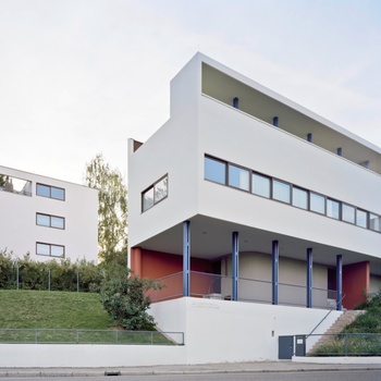 Weissenhofmuseum - Le Corbusier bygning i Weissenhof i udkanten af Stuttgaart: Copyright: weissenhofmuseum/González