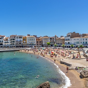 Bystranden i L’Escala - Costa Brava i Spanien