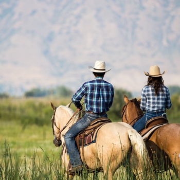 Cowboypar til hest