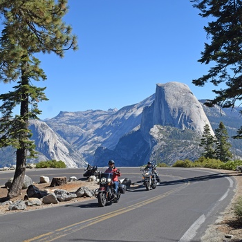 Highway 1 - på motorcykel i Yosemite National Park