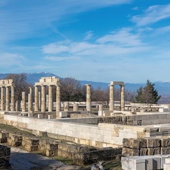 De kongelige grave i Vergina - Grækenland