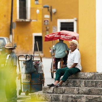Den gule by Izamal på Yucatán-halvøen - Foto: Jose Pablo Dominguez, Unsplash