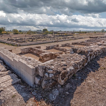 Det arkæologiske område Pella - Grækenland