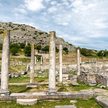 Det arkæologiske område Philippi - Grækenland