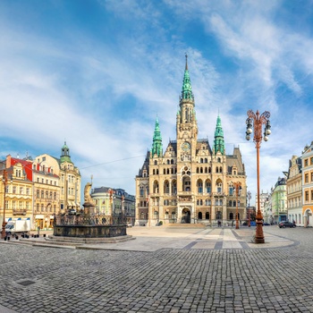 Det gamle rådhus i Liberec