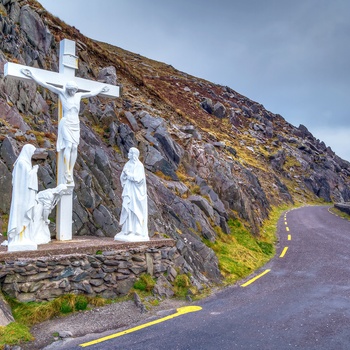 Dingle halvøen - Kors/monument langs Slea Head Drive - Irland