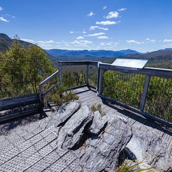 Donaghys Hill i Franklin-Gordon Wild Rivers National Park - Tasmanien