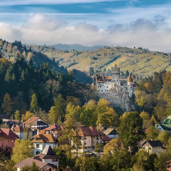 Dracula middelalderborg Bran Brasov - Rumænien - Transsylvanien