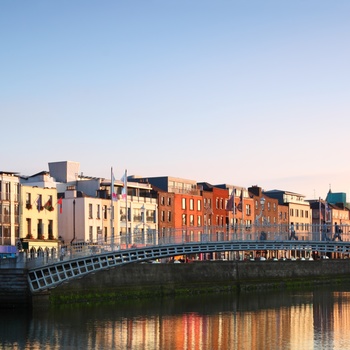 Liffey flod i Dublin 