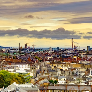 Udsigt over Dublin 