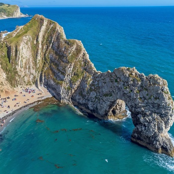 Stenbuen Durdle Door på Jurassic Coast i Sydengland