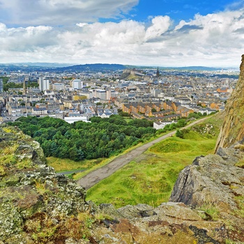 Edinburgh set fra Arthurs Seat