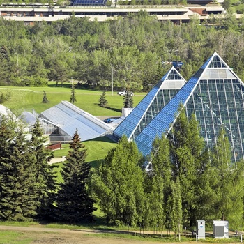 Muttart Conservatory, Botanisk have i Edmonton, Canada