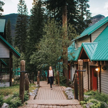 Emerald Lake Lodge, Lodge hytter 