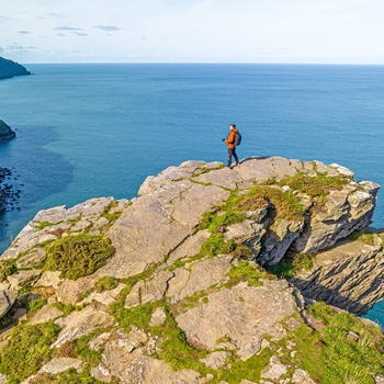 Exmoor National Park i Devon - England