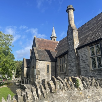 England, Somerset - Mulberry Factory Shop i The Old School House i Shepton Mallet