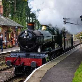 England, Somerset - damplokomotiv på West Somerset Railway (Foto - Visit Somerset)