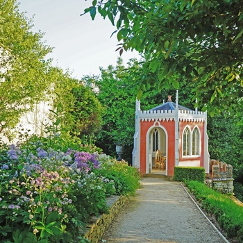 Painswick Rococo Garden i Cotswolds