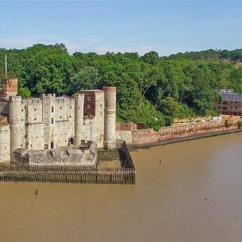 Upnor slot i det sydlige England