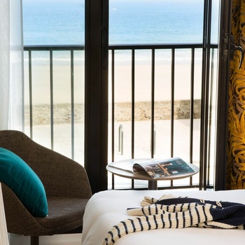 Escale Oceania i Saint Malo - Deluxe dobbeltværelse med havudsigt