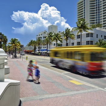 Fort Lauderdale downtown, Florida i USA