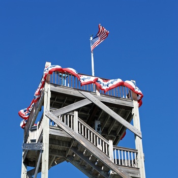 Udkigstårn ved Shipwreck Museum i Key West, Florida