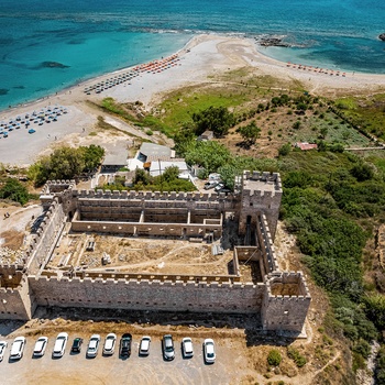 Fragkokastello-fæstningen på Kreta - Grækenland