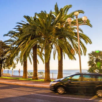 Kystvej langs den franske Riviera - Frankrig