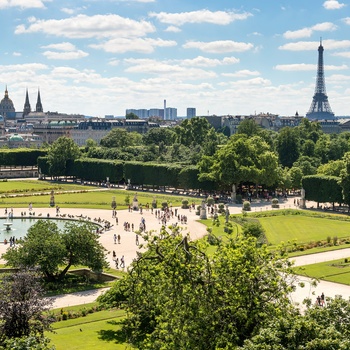 Tuileries haven i Paris