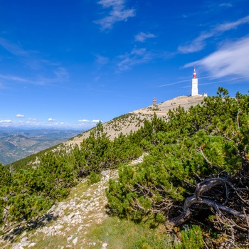 Bjerget Mont Ventoux i Provence, Frankrig