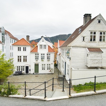 Gamle træhuse på Nordnes