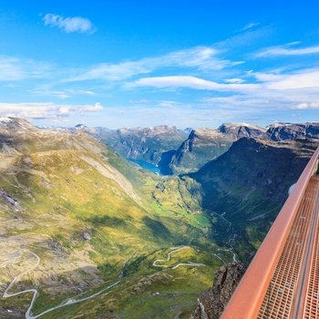 Geiranger Skywalk på Dalsnibba